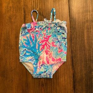 Lilly Pulitzer infant swim suit size 6-12 months
